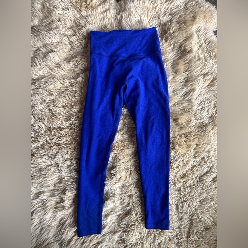 Beyond Yoga Spacedye High-waisted Leggings, Royal Blue, Medium